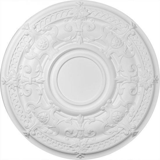 33 7/8″OD X 9 1/2″ID X 1 3/8″P CEILING MEDALLION (FITS CANOPIES UP TO 9 1/2″)