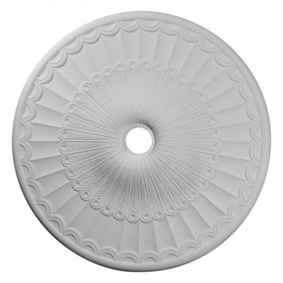 36 5/8″OD X 3 5/8″ID X 2 3/8″P CEILING MEDALLION (FITS CANOPIES UP TO 4 3/4″)
