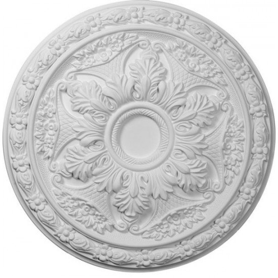 20″OD X 1 5/8″P CEILING MEDALLION (FITS CANOPIES UP TO 3 1/4″)