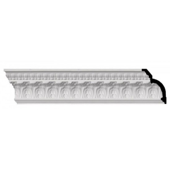 7 3/4″H X 5 1/2″P X 9 1/2″F X 8’L CROWN MOULDING