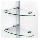 DreamLine SHDR-4268-01 Allure 60 to 67 in. Frameless Pivot Shower Door, Clear Glass Door