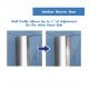 DreamLine SHDR-2010F Unidoor 23" to 30" Frameless Hinged Shower Door