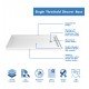 Dreamline DL-61-01 SlimLine Single Threshold Shower Base and QWALL-5 Shower Backwall Kit