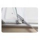 DreamLine DL-643 Allure Frameless Pivot Shower Door Single Threshold Shower Base