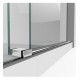 DreamLine SHDR-61727610 Enigma-X 68 to 72 in. W x 76 in. H Sliding Shower Door