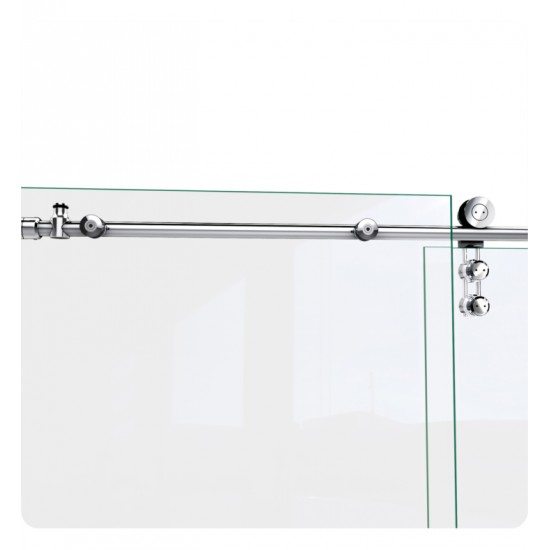 DreamLine SHDR-6260620 Enigma-Z 56 to 59 in. Frameless Sliding Tub Door