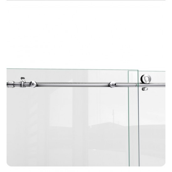 DreamLine SHDR-61727610 Enigma-X 68 to 72 in. W x 76 in. H Sliding Shower Door