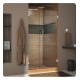 DreamLine SHDR-2 Unidoor Lux W 37" to 44" x H 72" Hinged Shower Door