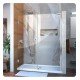 DreamLine SHDR-20- Unidoor W 53" to 61" Frameless Hinged Shower Door