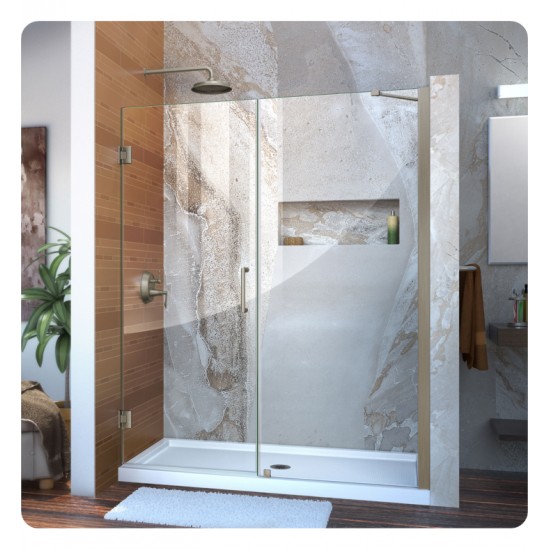 DreamLine SHDR-204 Unidoor W 41" to 49" Frameless Hinged Shower Door