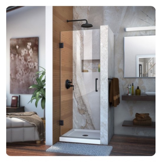 DreamLine SHDR-2010F Unidoor 23" to 30" Frameless Hinged Shower Door