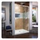 DreamLine SHDR-227200-01 Flex W 28 to 60" H x 72" Pivot Shower Door