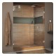 DreamLine SHDR-23210 Unidoor Lux W 45" to 52" x H 72" Hinged Shower Door