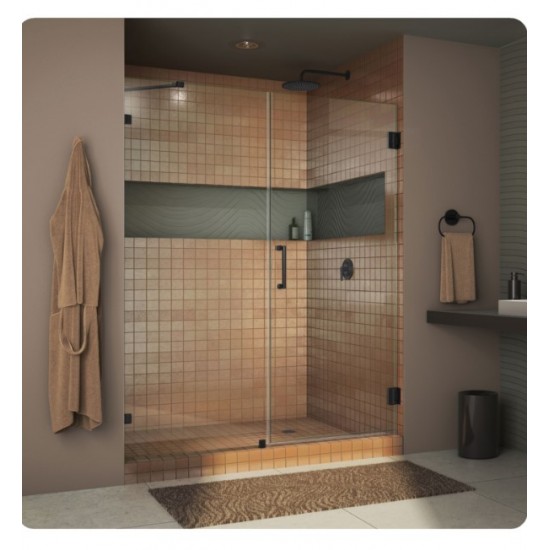 DreamLine SHDR-23210 Unidoor Lux W 45" to 52" x H 72" Hinged Shower Door