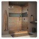 DreamLine SHDR-23210 Unidoor Lux W 45" to 52" x H 72" Hinged Shower Door