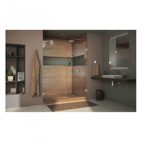 DreamLine SHDR-23210 Unidoor Lux W 45" to 52" x H 72" Hinged Shower Door