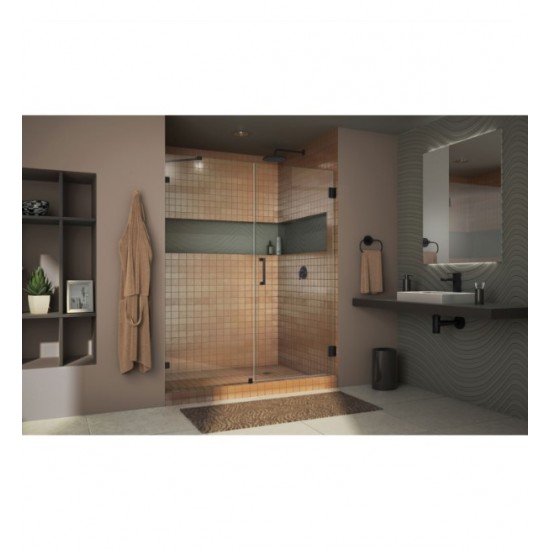 DreamLine SHDR-23210 Unidoor Lux W 45" to 52" x H 72" Hinged Shower Door