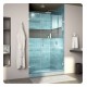 DreamLine SHDR-237200 Unidoor Lux 37" - 60" Fully Frameless Hinged Shower Door