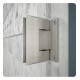 DreamLine SHDR-237200 Unidoor Lux 37" - 60" Fully Frameless Hinged Shower Door