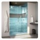 DreamLine SHDR-237200 Unidoor Lux 37" - 60" Fully Frameless Hinged Shower Door