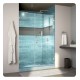 DreamLine SHDR-237200 Unidoor Lux 37" - 60" Fully Frameless Hinged Shower Door