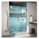 DreamLine SHDR-237200 Unidoor Lux 37" - 60" Fully Frameless Hinged Shower Door