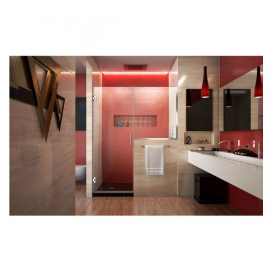 DreamLine SHDR-24 Unidoor Plus W 59" to 66 1/2" x H 72" Hinged Shower Door