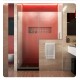 DreamLine SHDR-2430 Unidoor Plus 57 - 57 1/2 in. W x 72 in. H Hinged Shower Door