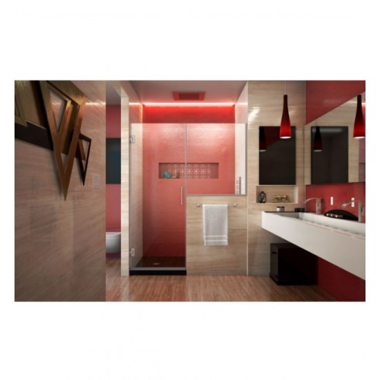 DreamLine SHDR-2430 Unidoor Plus 57 - 57 1/2 in. W x 72 in. H Hinged Shower Door