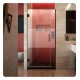 DreamLine SHDR-2457210 Unidoor Plus W 29 1/2" to 37" x H 72" Hinged Shower Door with Clear Glass