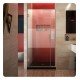 DreamLine SHDR-2457210 Unidoor Plus W 29 1/2" to 37" x H 72" Hinged Shower Door with Clear Glass
