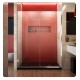 DreamLine SHDR-247210 Unidoor Plus W 45" to 52 1/2" x H 72" Hinged Shower Door with Clear Glass