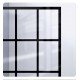 DreamLine SHDR-3234721-86 French Linea Avignon Frameless Shower Door 34 in. x 72 in. Open Entry Design. Satin Black Finish