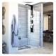 DreamLine SHDR-32721 Linea Frameless Shower Door Open Entry Design