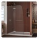 DreamLine SHDR-3445720 Aqua Ultra 45 in. Frameless Hinged Shower Door