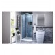 DreamLine SHDR-3634720-01 Aqua Fold 33.5 in. W x 72 in. H Clear Glass Shower Door