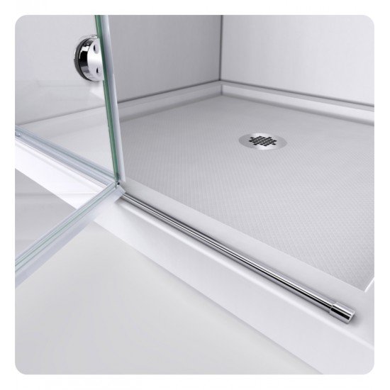 DreamLine DL-6528C-01 Aqua Fold Shower Door with 36 in. x 36 in. Shower Base