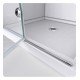 DreamLine DL-6528C-01 Aqua Fold Shower Door with 36 in. x 36 in. Shower Base