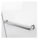 DreamLine SHDR-3734580-RT-01 Aqua Swing 30" Frameless Pivot Tub Door with Return Panel in Chrome