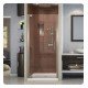 DreamLine SHDR-413 Elegance Frameless Pivot Shower Door