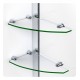 DreamLine SHDR-42 Allure 50 to 60 in Frameless Pivot Shower Door, Clear Glass Door