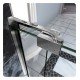 DreamLine SHDR-42 Allure 50 to 60 in Frameless Pivot Shower Door, Clear Glass Door