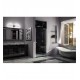 DreamLine SHDR-423 Allure 30 to 40 in Frameless Pivot Shower Door, Clear Glass Door