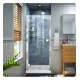 DreamLine SHDR-5330660 Lumen 31" Semi-Frameless Hinged Shower Door