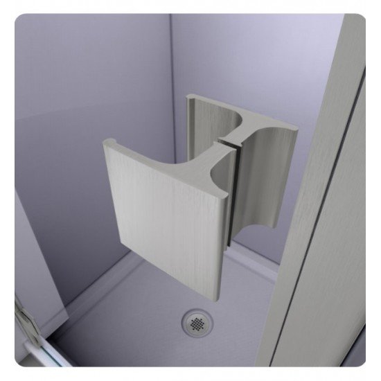 DreamLine SHDR-5330660 Lumen 31" Semi-Frameless Hinged Shower Door