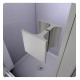 DreamLine SHDR-5330660 Lumen 31" Semi-Frameless Hinged Shower Door