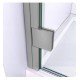 DreamLine SHDR-5334660 Lumen 35" Semi-Frameless Hinged Shower Door