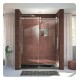 DreamLine SHDR-62 Enigma-Z Fully Frameless Sliding Shower Door