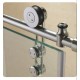 DreamLine SHDR-62 Enigma-Z Fully Frameless Sliding Shower Door