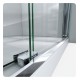 DreamLine SHDR-6376H Essence-H 48" - 60" Semi-Frameless Sliding Bypass Shower Door